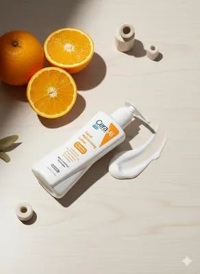 CeraVe Vit C Facial Moisturizing Lotion, 200Ml, 1 Pc, Barrier Protection 