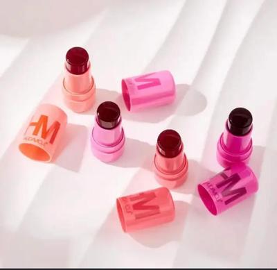 Multicolor Lip Tint Set - High Pigmented Hydrating Formula, 4 Pcs