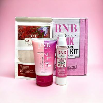 Pink Skin Care Glow Facial Kit