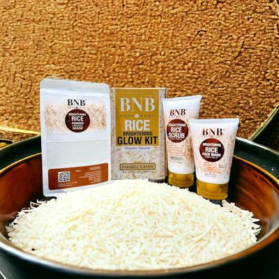 Rice Whitening And Glowing Facial Kit