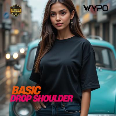 Drop Shoulder Oversized Shirt for Girls – Casual Streetwear Style | Oversized T-shirt for Women