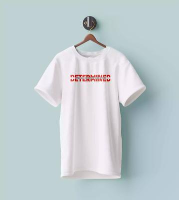 WYPO T-Shirt for Man Cotton Printed Graphic T-Shirt - Crewneck, White