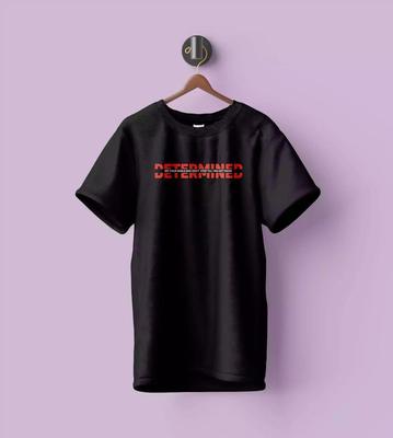 WYPO T-Shirt for Man Cotton Printed Graphic T-Shirt - Crewneck, Black