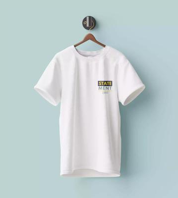 WYPO T-Shirt Brand Cotton Printed Graphic Round neck T-Shirt, White