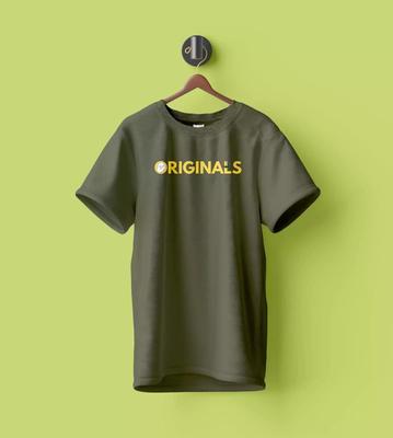 WYPO Premium Quality T-Shirt for  Man for Summer - Round neck, Olive Green