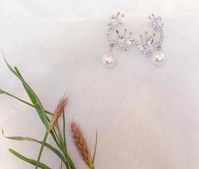 Trendy Stone Ear Studs