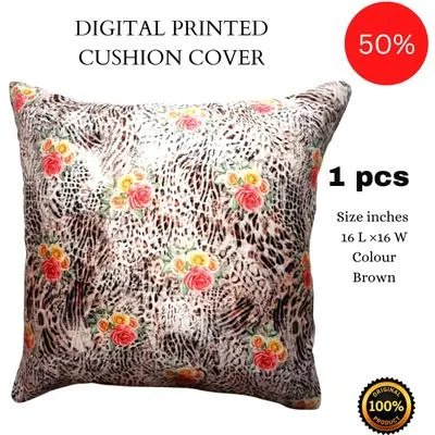 Digital Printed Cushion Cover Pack of 1