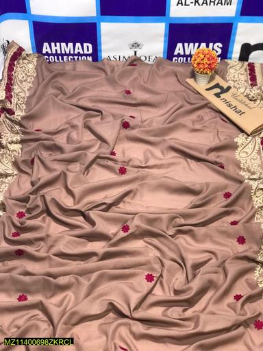 Lawn Embroidered Festive Women Shawl