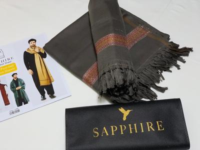 1 Pc Men's Wool Shawl