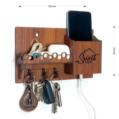 Abstract Art Mobile & Key Holder