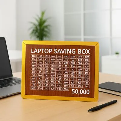 50K Laptop Saving Money Box I Saving Box I Box For Saving I Money Saving Box