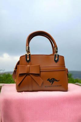 Stylish PU Leather Women's Hand Bag - 1 Pc