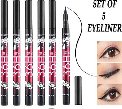 5 Pcs Long Lasting Eyeliner 2.5