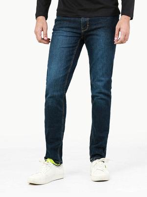 Men's Denim Jeans - 1 Pc, Plain Style, Available in Multiple Sizes