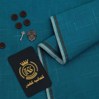 Men’s Unstitched Cotton Plain Suit