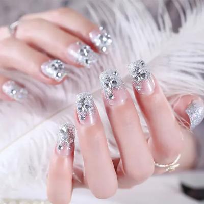 12 Pcs Double Size Stylish Nails, Buy 1 Get 1 Free