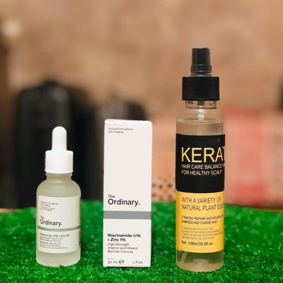 2 in 1 Skincare & Haircare Bundle - Hair Serum & Face Serum