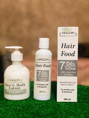 2 in 1 Skincare & Haircare Bundle - Body Lotion & Hair Oil Pack