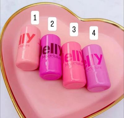 Light Coverage Jelly Blush Stick - 1 Pcs Sheer, Pink & Purple Shades
