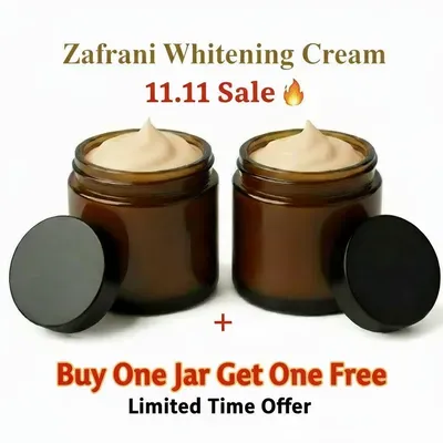 Zafrani Whitening Cream, 250g, Buy 1 Get 1 Free