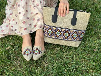 Women's Fabric Fancy Pumps