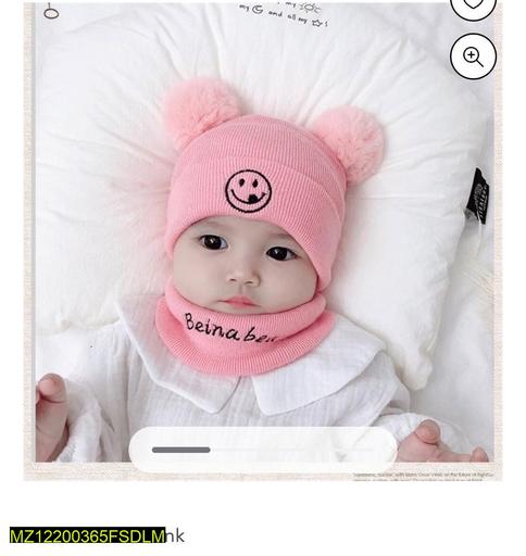 Kids Beanie Wool Cap 