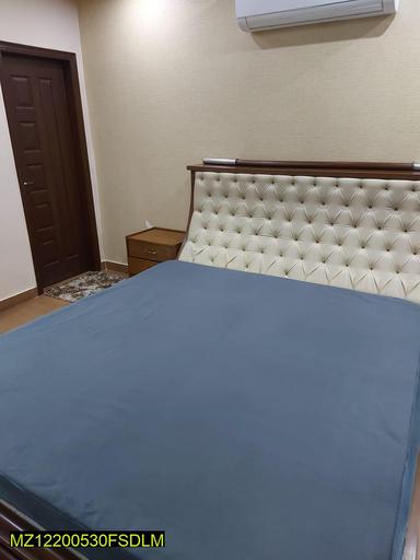 Cotton Plain Double Bed Mattress Cover
