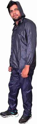 2 Pcs Waterproof Unisex Raincoat & Trouser