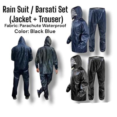 2 Pcs Waterproof Unisex Rain Suit