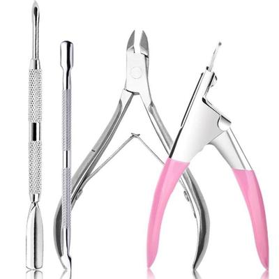 4 Pcs Nail Cleaning Tools