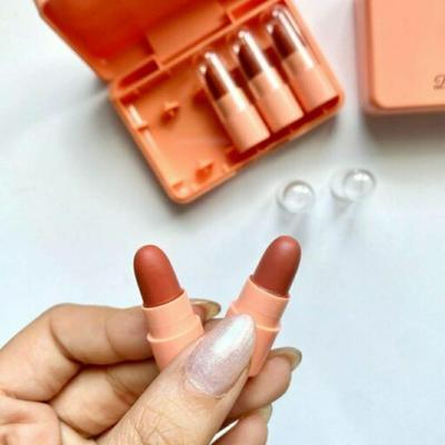 High Pigmented Lipsticks - 5 Pcs Set for Bold and Flawless Coverage thumbnail 6