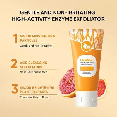 Orange Enzyme Exfoliating Gel for Brightening Skin Tone thumbnail 6
