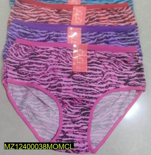 Cotton Printed Panties, Pack Of 3