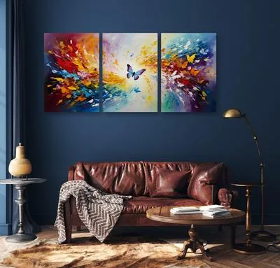 Butterfly Design Wall Frame