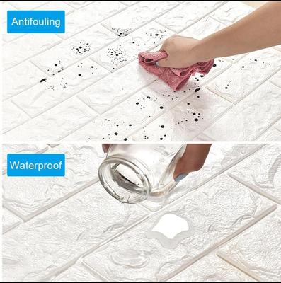 Modern Design Quartz Wall Tile Sticker - 3 Pcs Self-Adhesive, Waterproof Decor thumbnail 5