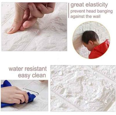 Modern Design Quartz Wall Tile Sticker - 3 Pcs Self-Adhesive, Waterproof Decor thumbnail 9