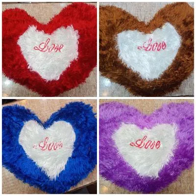 Hearts Cushion With Love