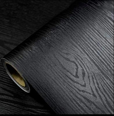 Elegant Black Vinyl Wall Sticker - Stunning 3D Calligraphy Design