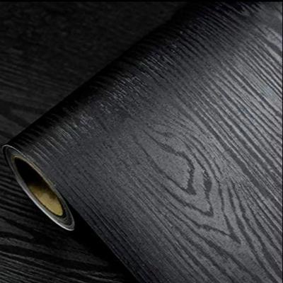 Stylish 2 Pcs Black Wallpaper - Modern Abstract Home Decor