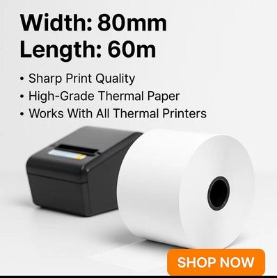 High-Grade Thermal Paper Thermal Printer Roll