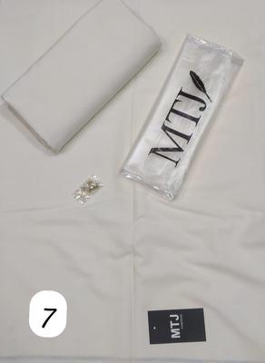 Premium Wash And Wear Men’s Unstitched Suit - Classic Plain Design