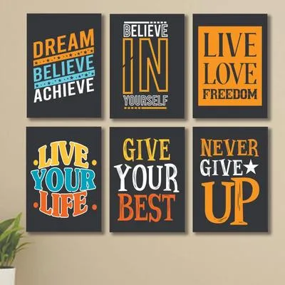 Alphabets Design Wall Frame