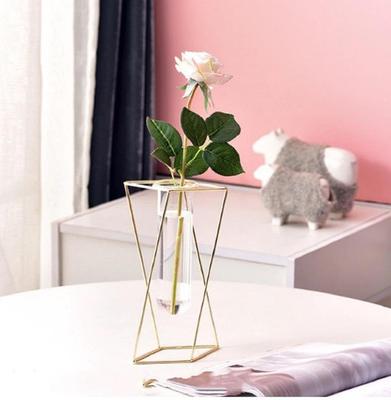 Elegant Metal Vase with Beautiful Calligraphy - 1 Pc