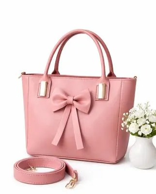 Women's Leather Plain Shoulder Bag