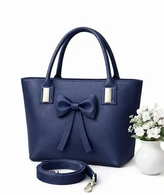 Women's Leather Plain Shoulder Bag