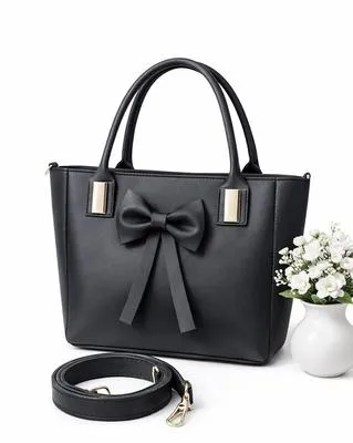 Women's Leather Plain Shoulder Bag