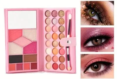 Matte And Glitter Eyeshadow Kit 100 g