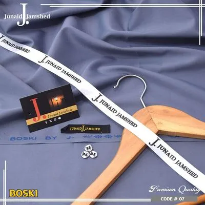 Stylish J. Men’s Unstitched Boski Plain Suit