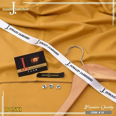 Stylish J. Men’s Unstitched Boski Plain Suit