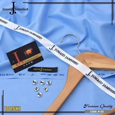 Stylish J. Men’s Unstitched Boski Plain Suit